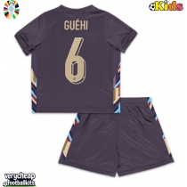 England Marc Guehi #6 Replica Away Minikit Euro 2024 Short Sleeve (+ pants)